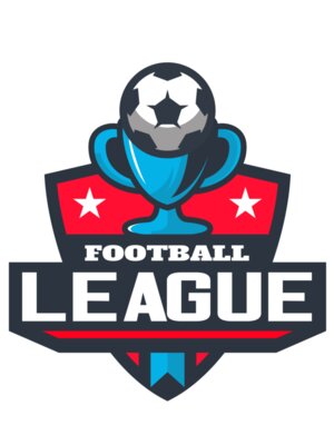 League Football logo template