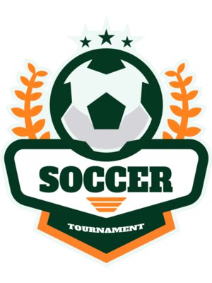 Soccer Tournament logo template