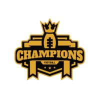 Champions Football Team logo template 02