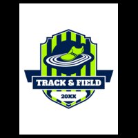 Track and Field Team Logo 02