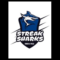 Sharks Track & Field Team Logo 01