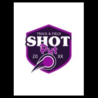 Shot put logo 04
