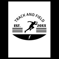 Track & Field Team Logo 16
