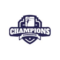 Champions Gymnastic logo template 02